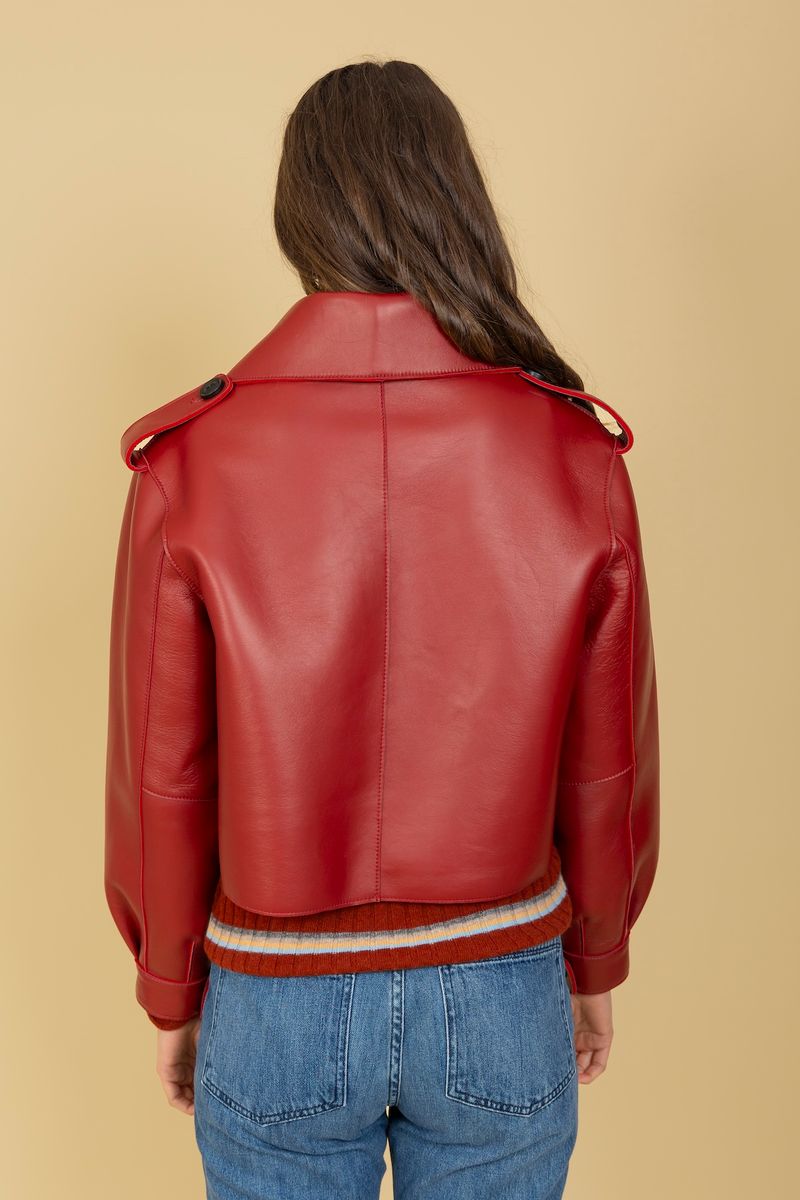 LAMBSKIN MOTO JACKET