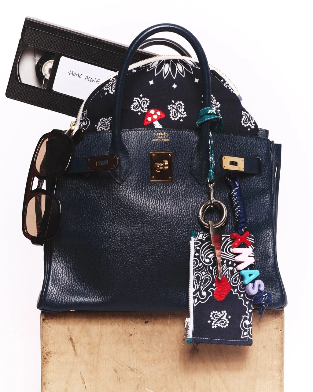 MINI TOILETRY BAG- MUSHROOM
