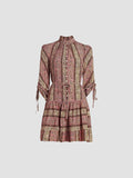 JUNIE PEPPER PAISLEY DRESS