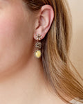 LOUISE 3 DROP EARRING