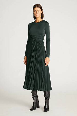 DOREEN DRESS IN GLOSS JERSEY