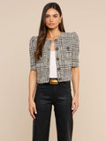 ALLEGRA CROPPED TWEED JACKET