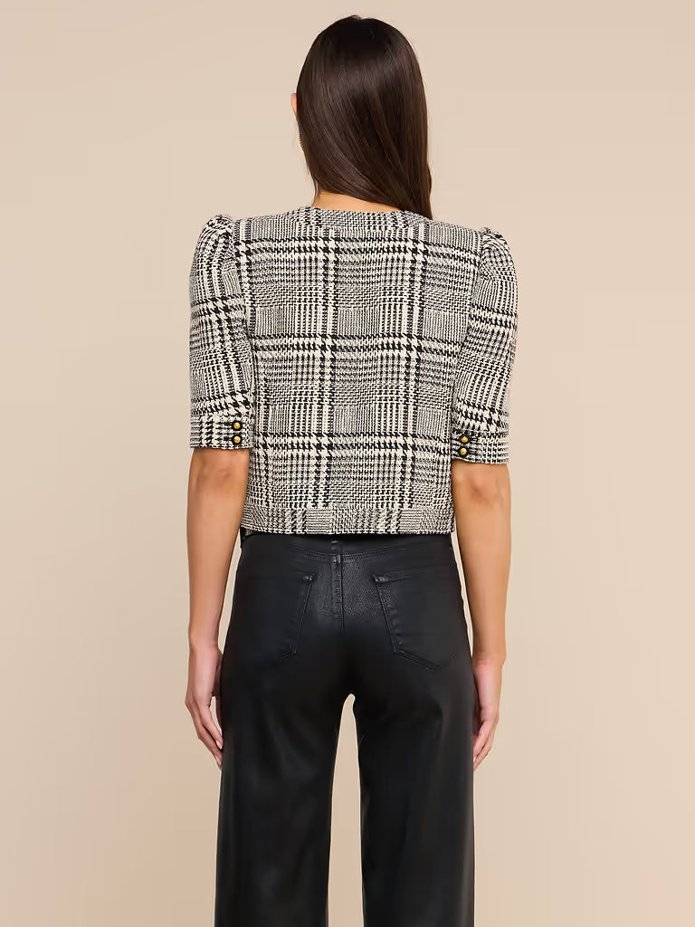 ALLEGRA CROPPED TWEED JACKET