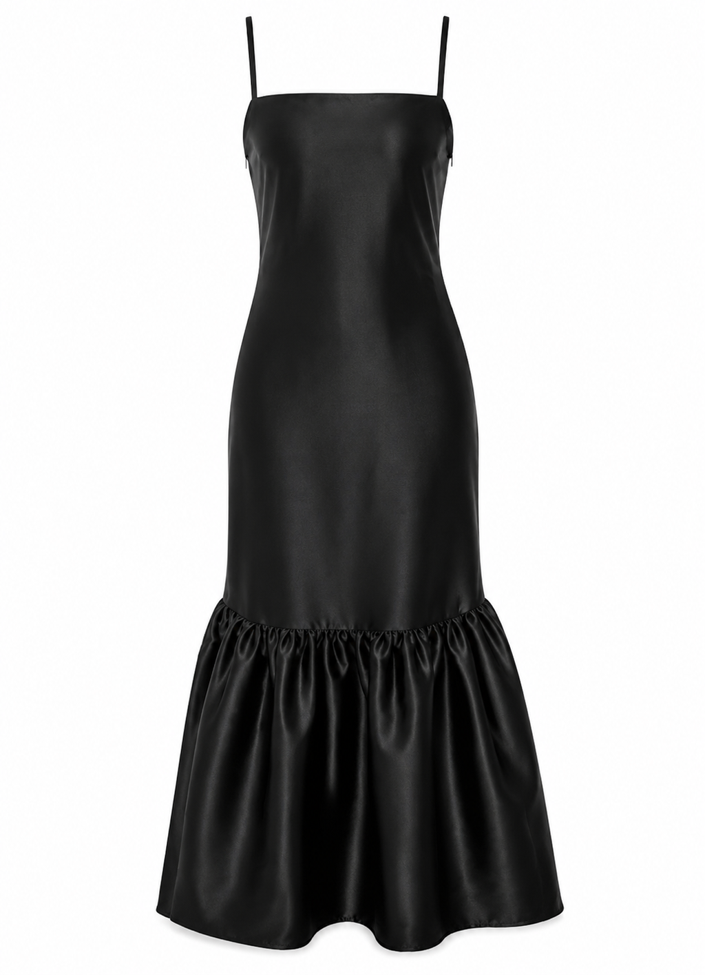 SYDNEY RUFFLE HEM GOWN