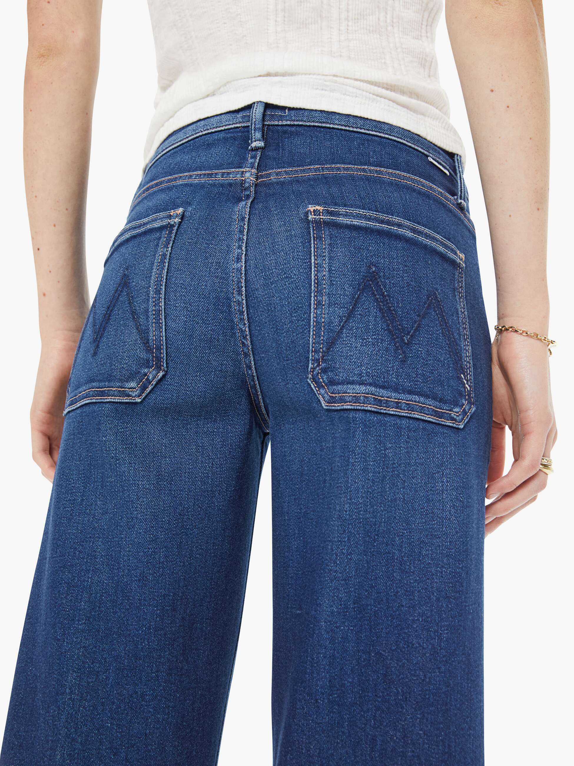 PATCH POCKET MID RISE MAVEN ANKLE