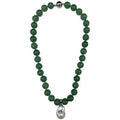 JADE QUARTZ PEARL DROP
