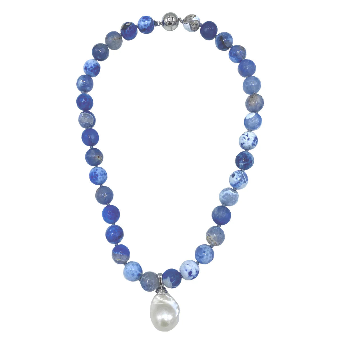 CHALCEDONY PEARL DROP