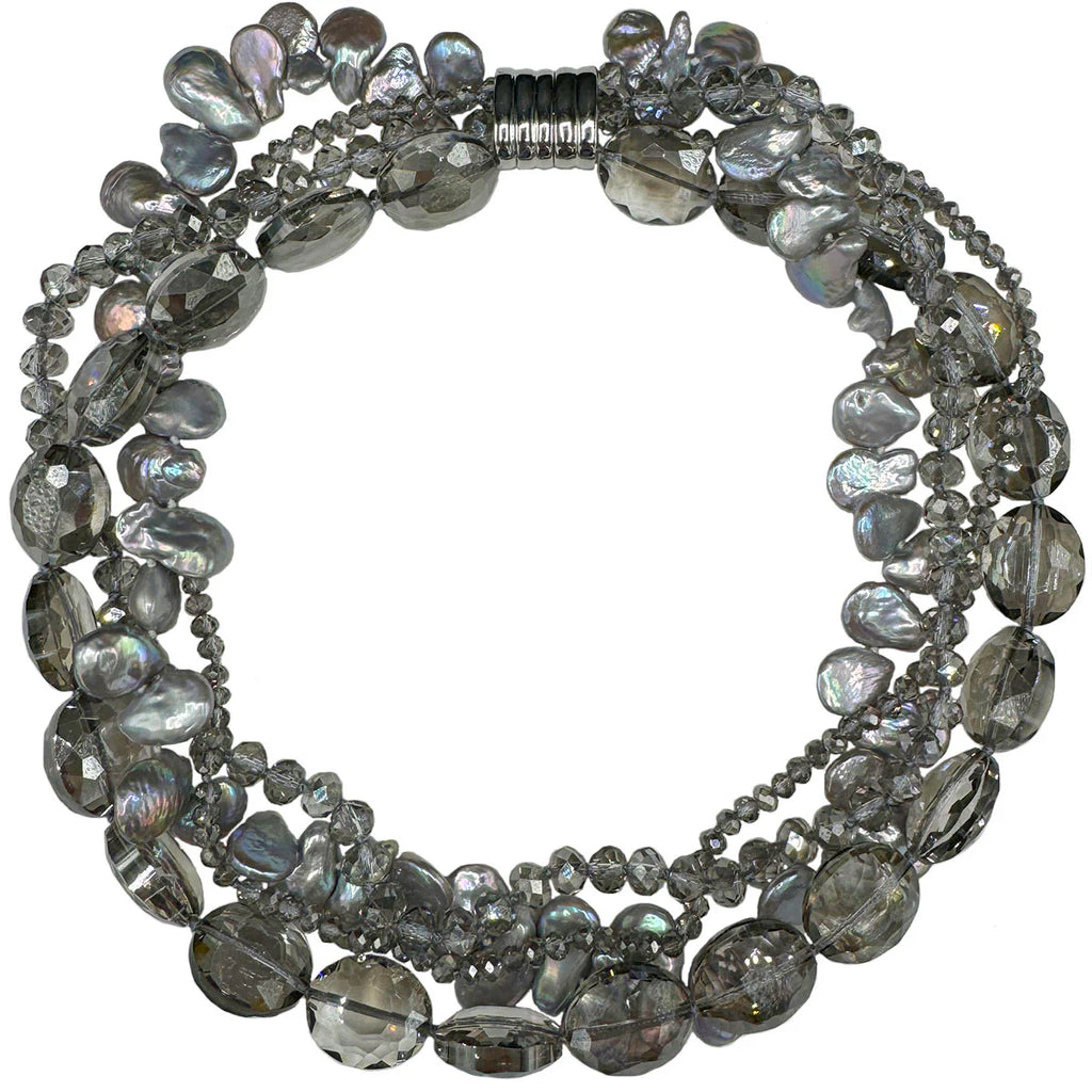 REGENCY NECKLACE GRAPHITE