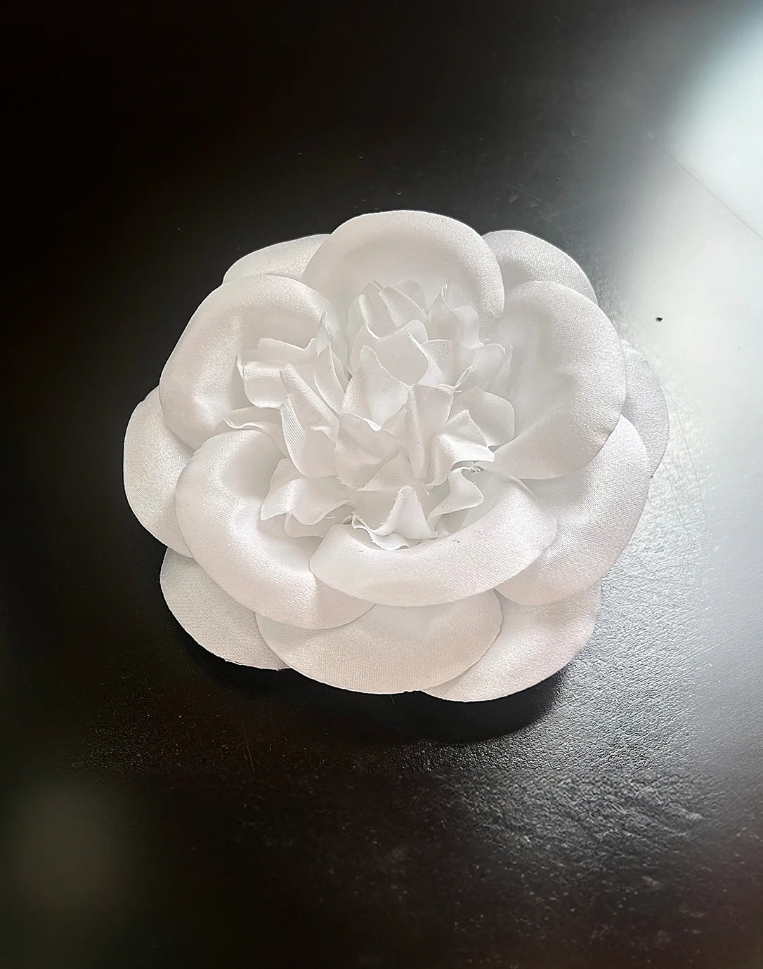 CAMILLIA FABRIC FLOWER PIN