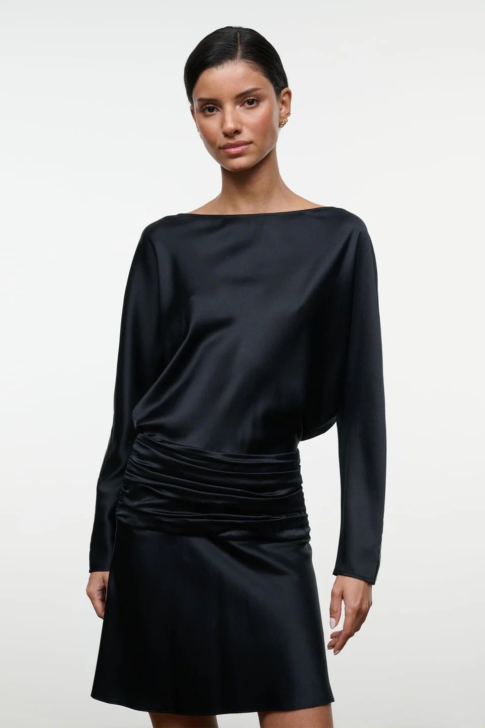 FREDA SILK MINI DRESS