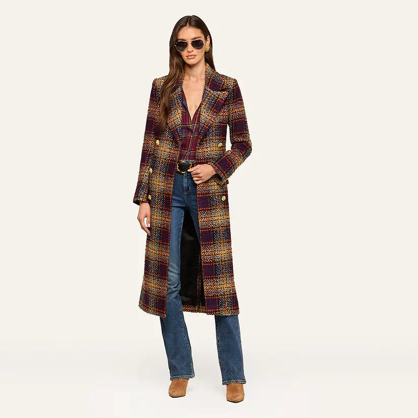 KOLINA LONG COAT WITH BELT