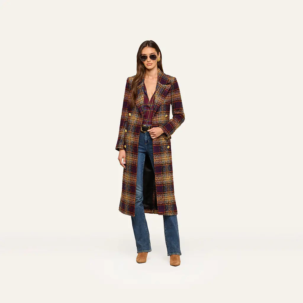 KOLINA LONG COAT WITH BELT
