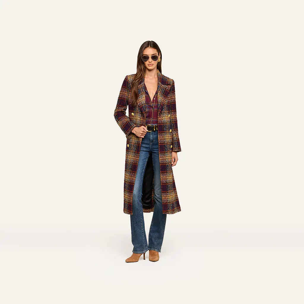 KOLINA LONG COAT WITH BELT