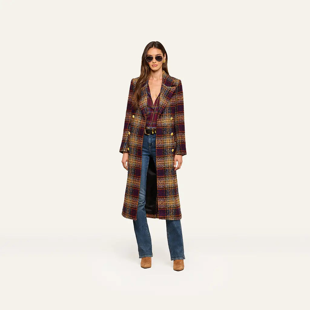 KOLINA LONG COAT WITH BELT