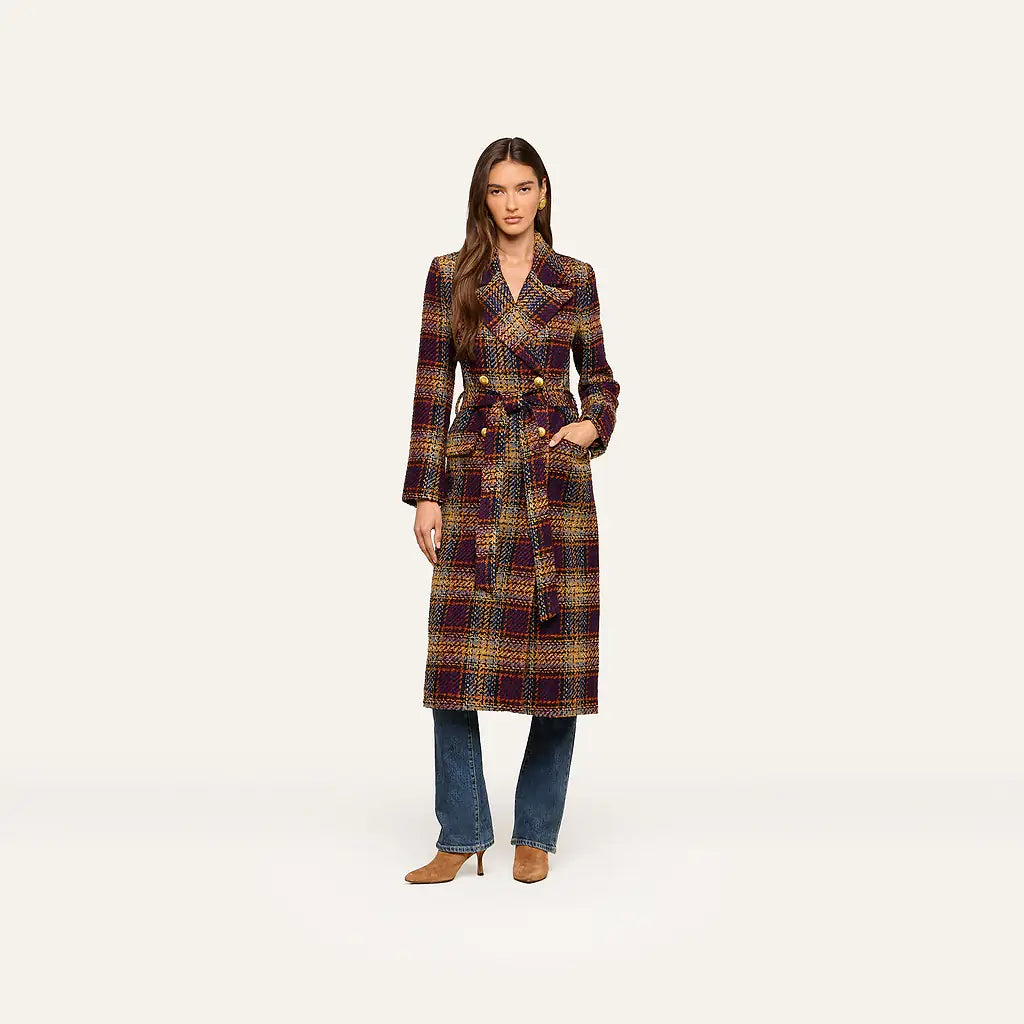 KOLINA LONG COAT WITH BELT