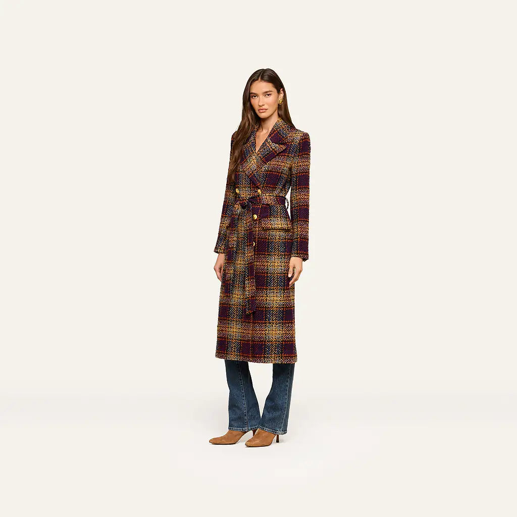 KOLINA LONG COAT WITH BELT