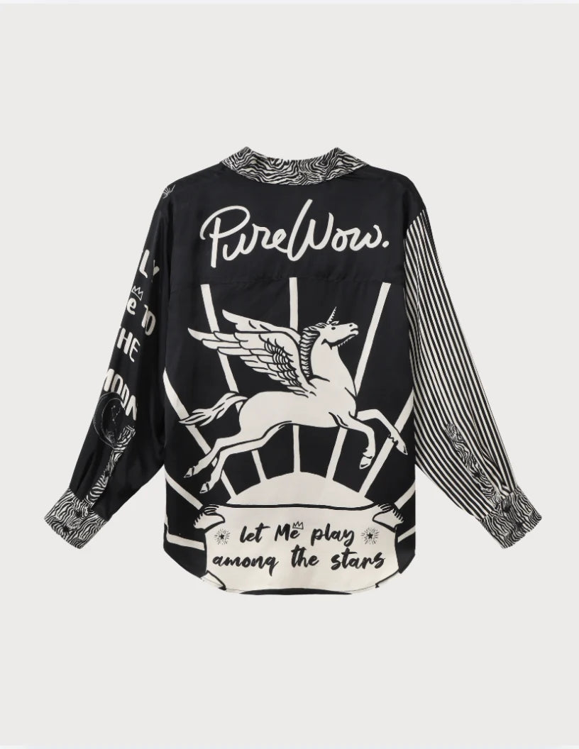 ISABEL PRINTED SHIRT