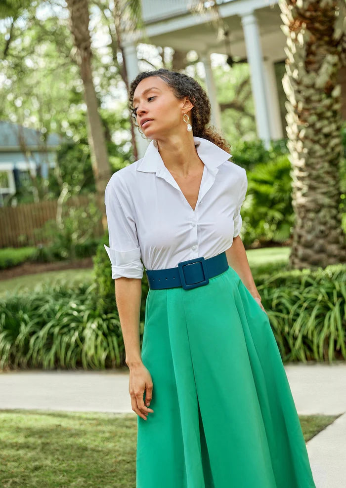 NORA POPLIN BLOUSE
