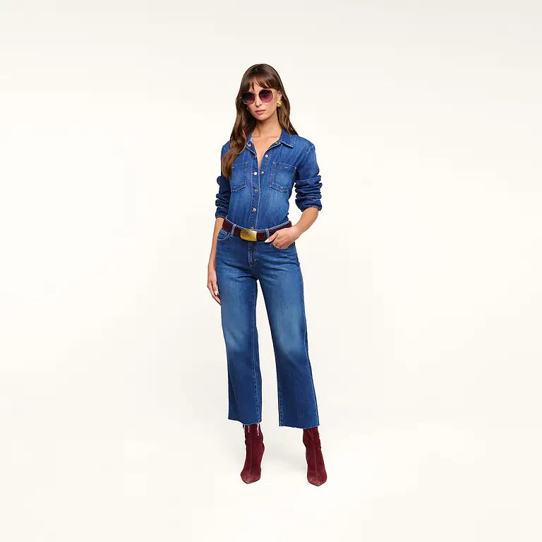 WANDA H/R CROP WIDE LEG
