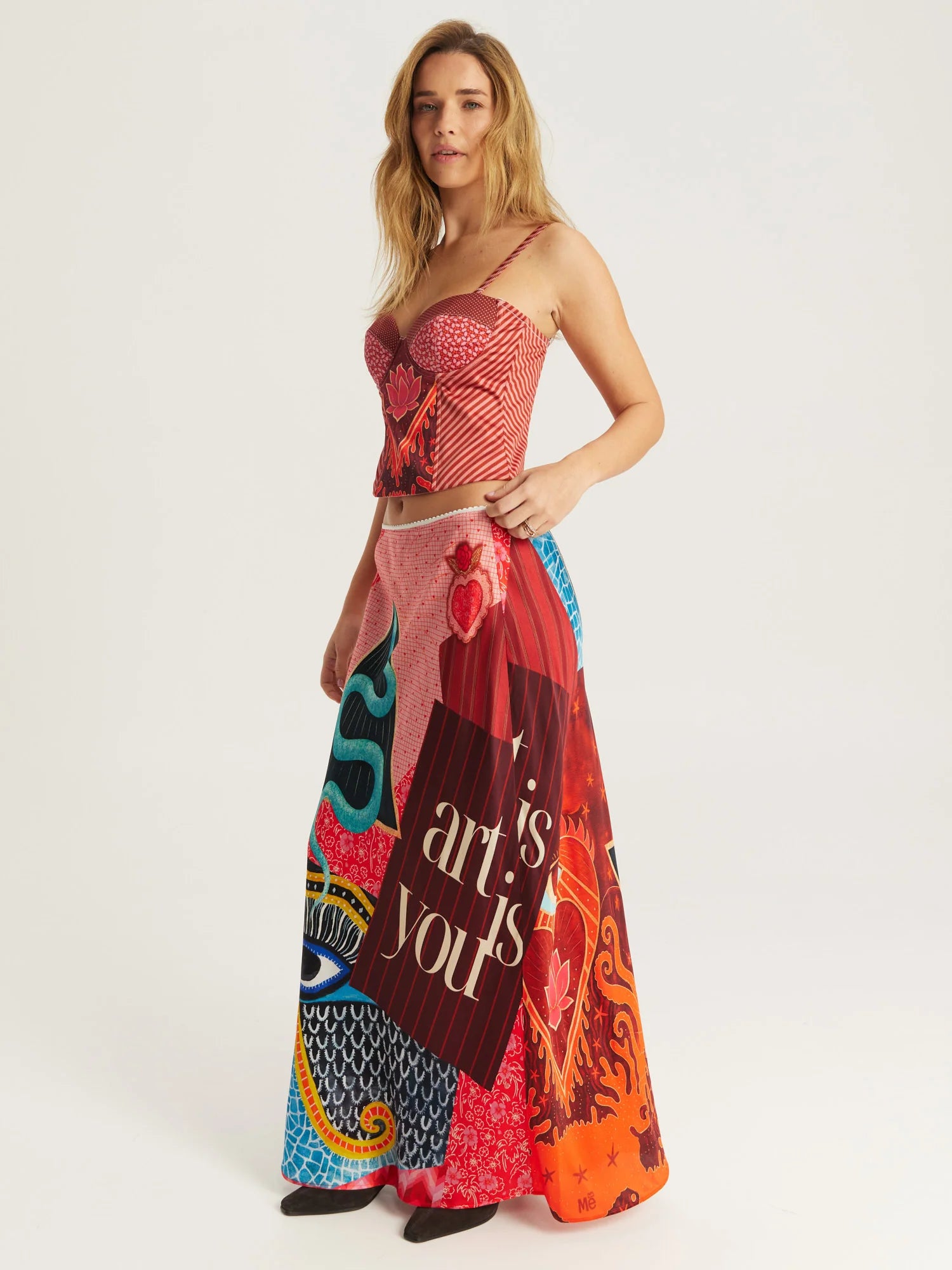 BLAKELY SLIP SKIRT