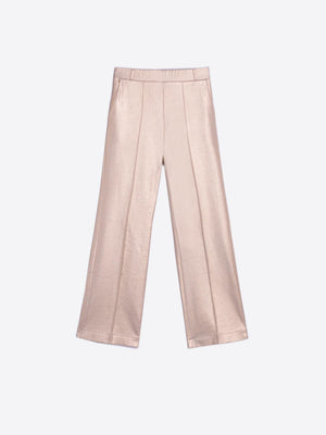 CAROLE METALLIC GOLD STRECH PANTS