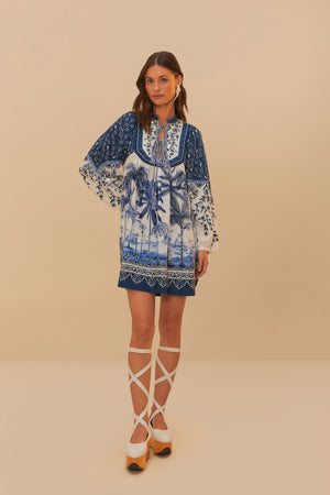 PALM TREE MINI DRESS