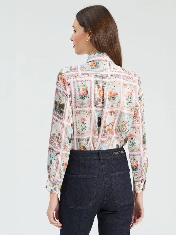 PRINTED MADRID TWILL SHIRT