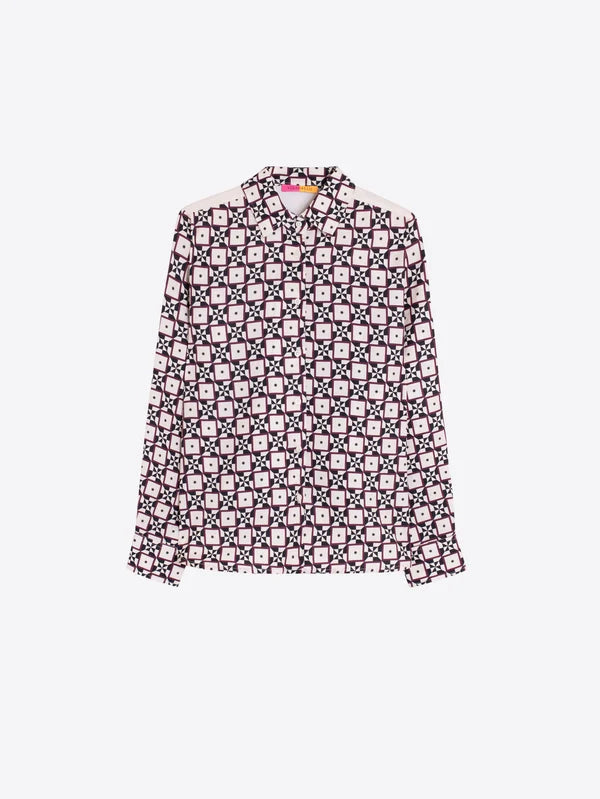 SHIRT GEOMETRIC SUN PRINT TAROT