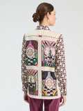 SHIRT GEOMETRIC SUN PRINT TAROT