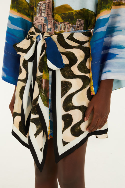 BEACH  LONG SLEEVE KIMONO