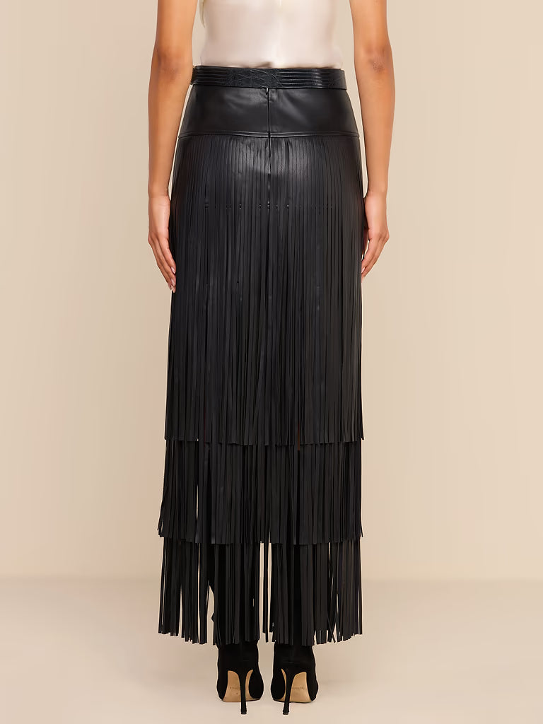 KAROLINE FRINGE SKIRT