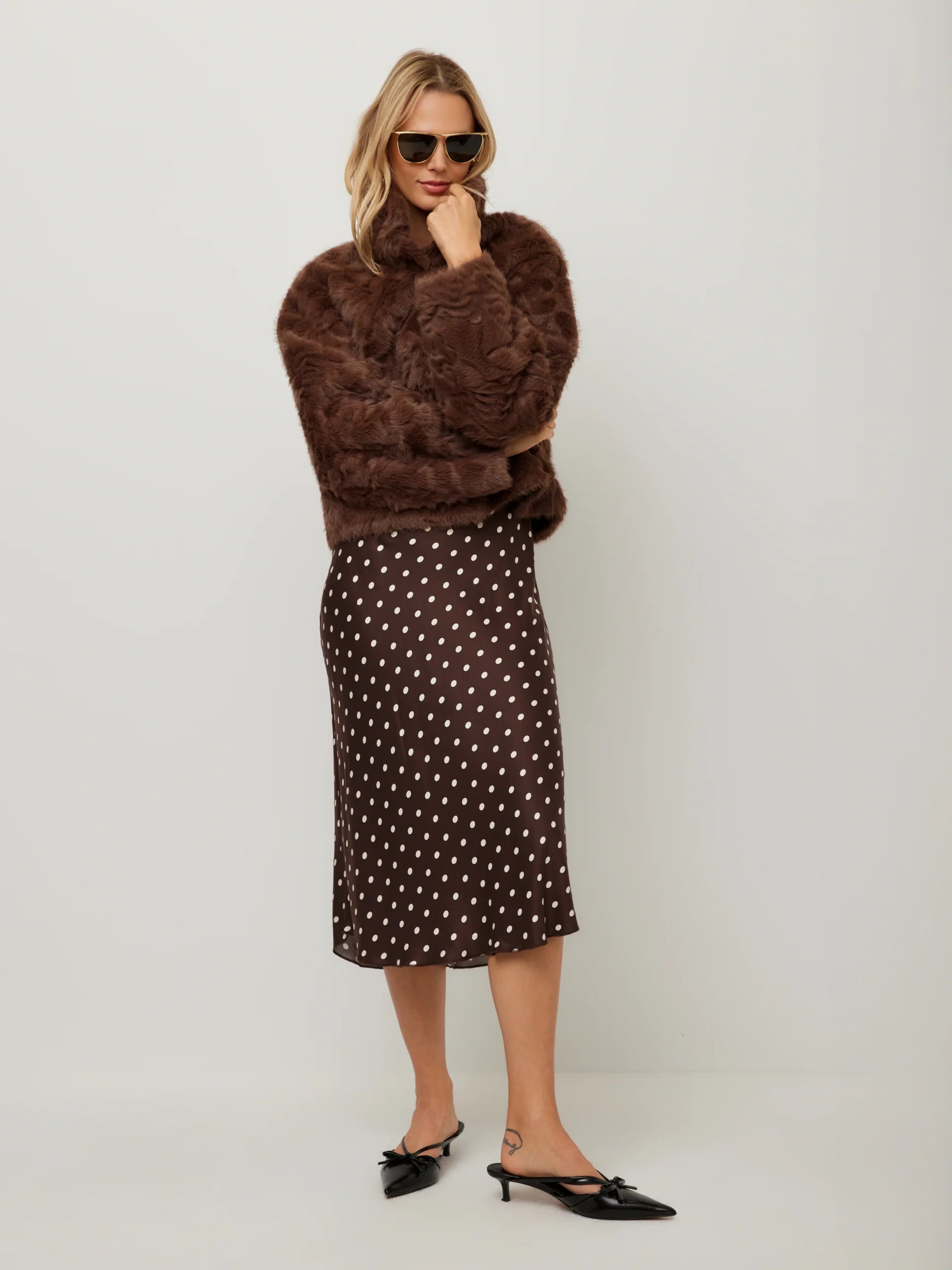 MACKENZIE REVERSIBLE FUR COAT