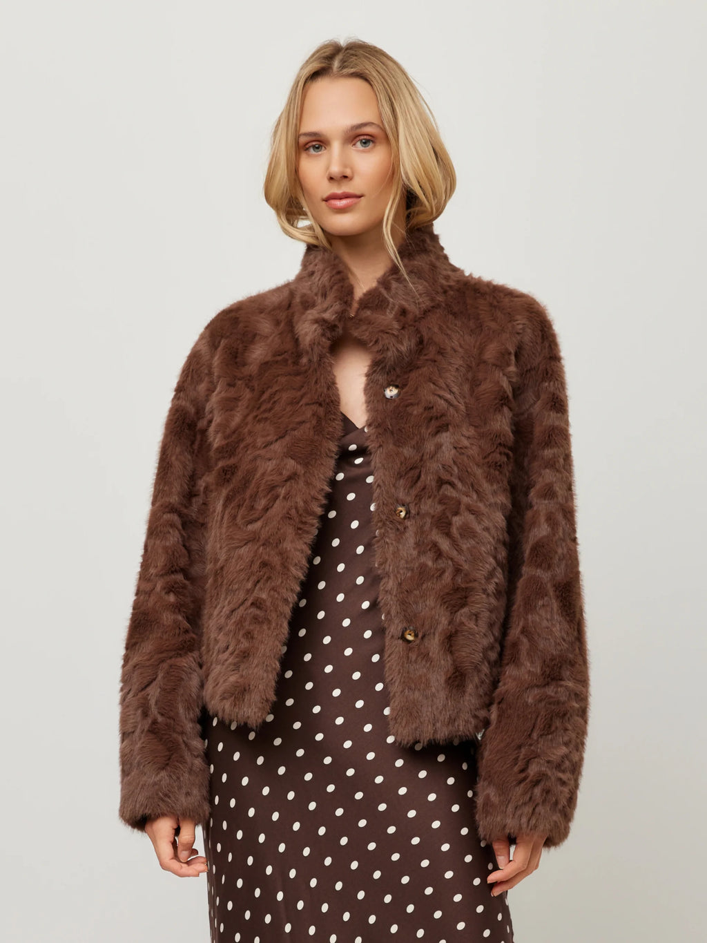 MACKENZIE REVERSIBLE FUR COAT