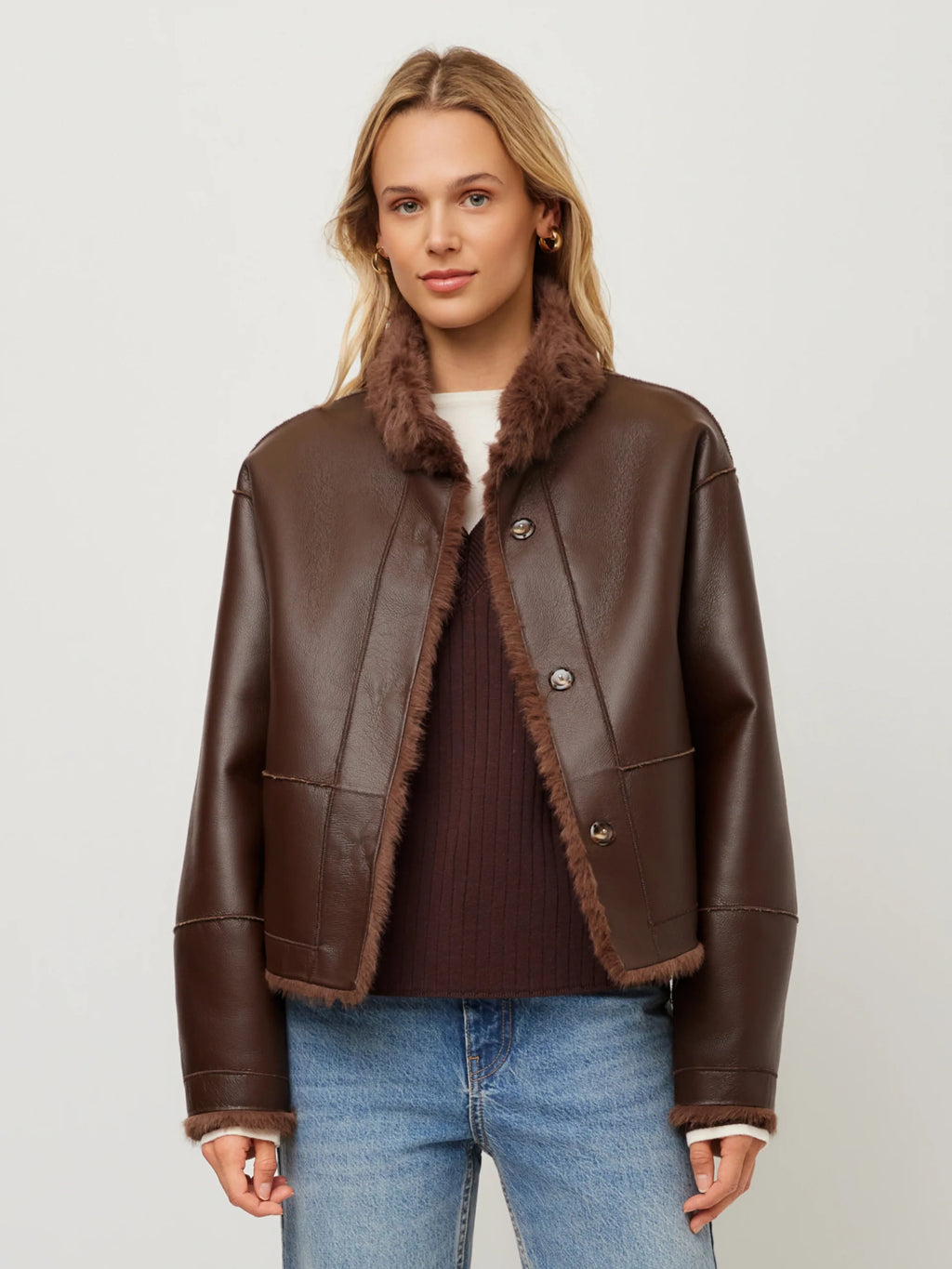 MACKENZIE REVERSIBLE FUR COAT