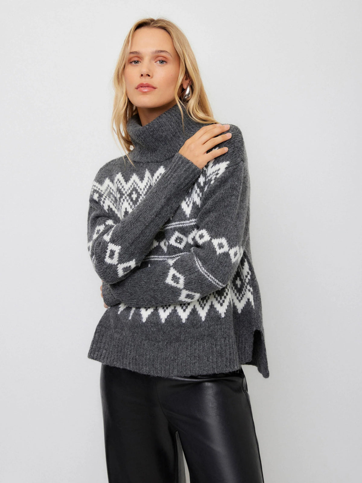 ESTHER JACQUARD SWEATER