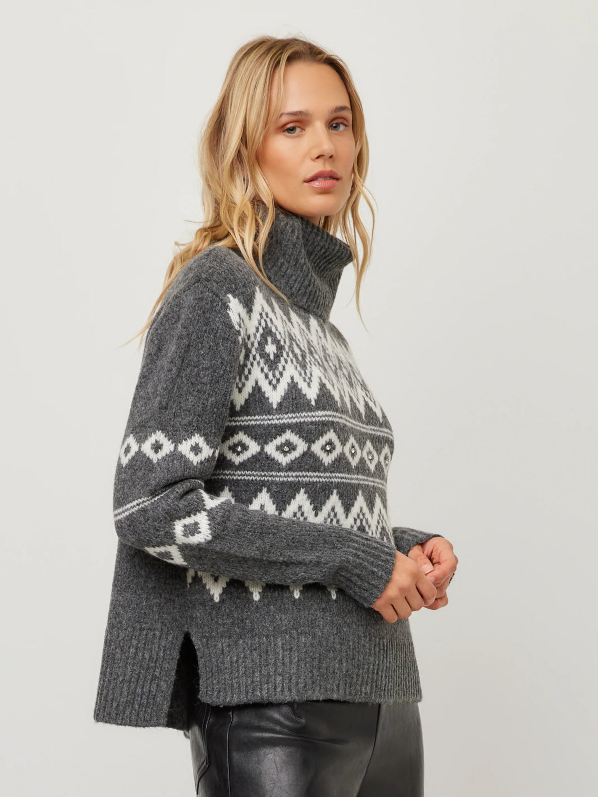 ESTHER JACQUARD SWEATER