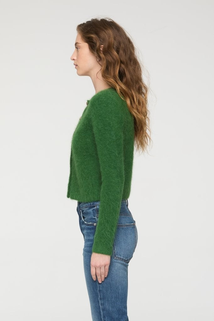 YARA ALPACA SHRUNKEN CARDIGAN