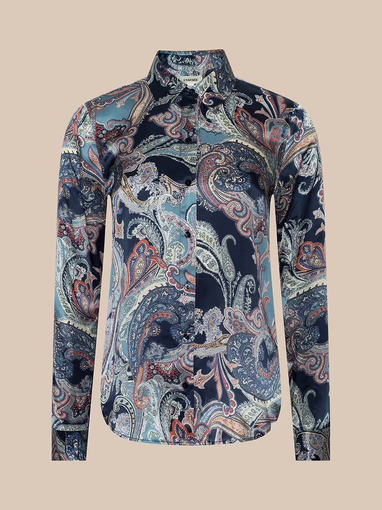 TYLER SILK BLOUSE