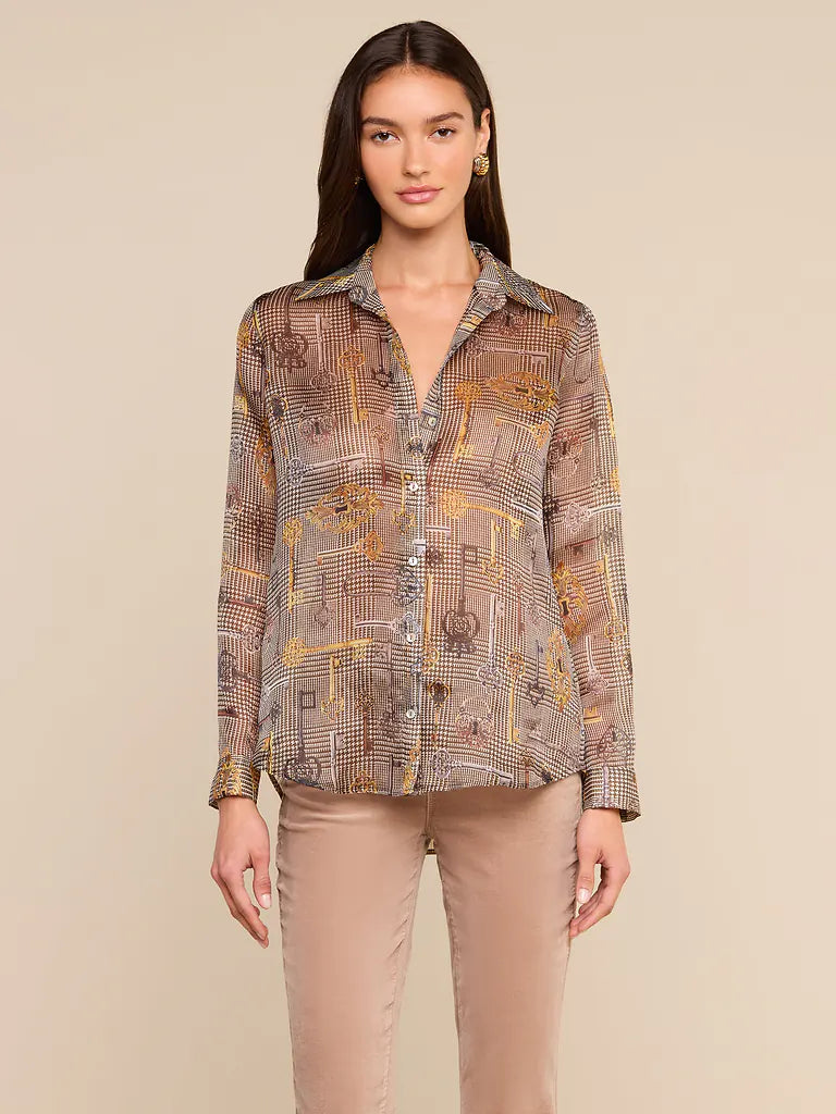 NINA SILK BLOUSE