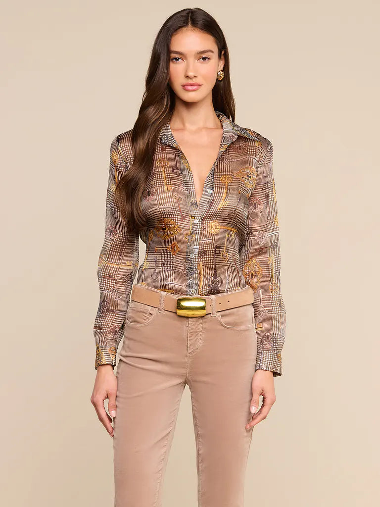 NINA SILK BLOUSE