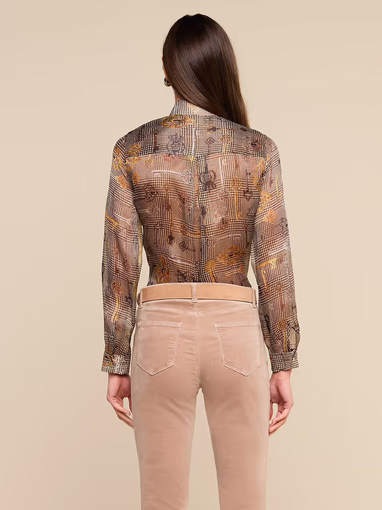 NINA SILK BLOUSE