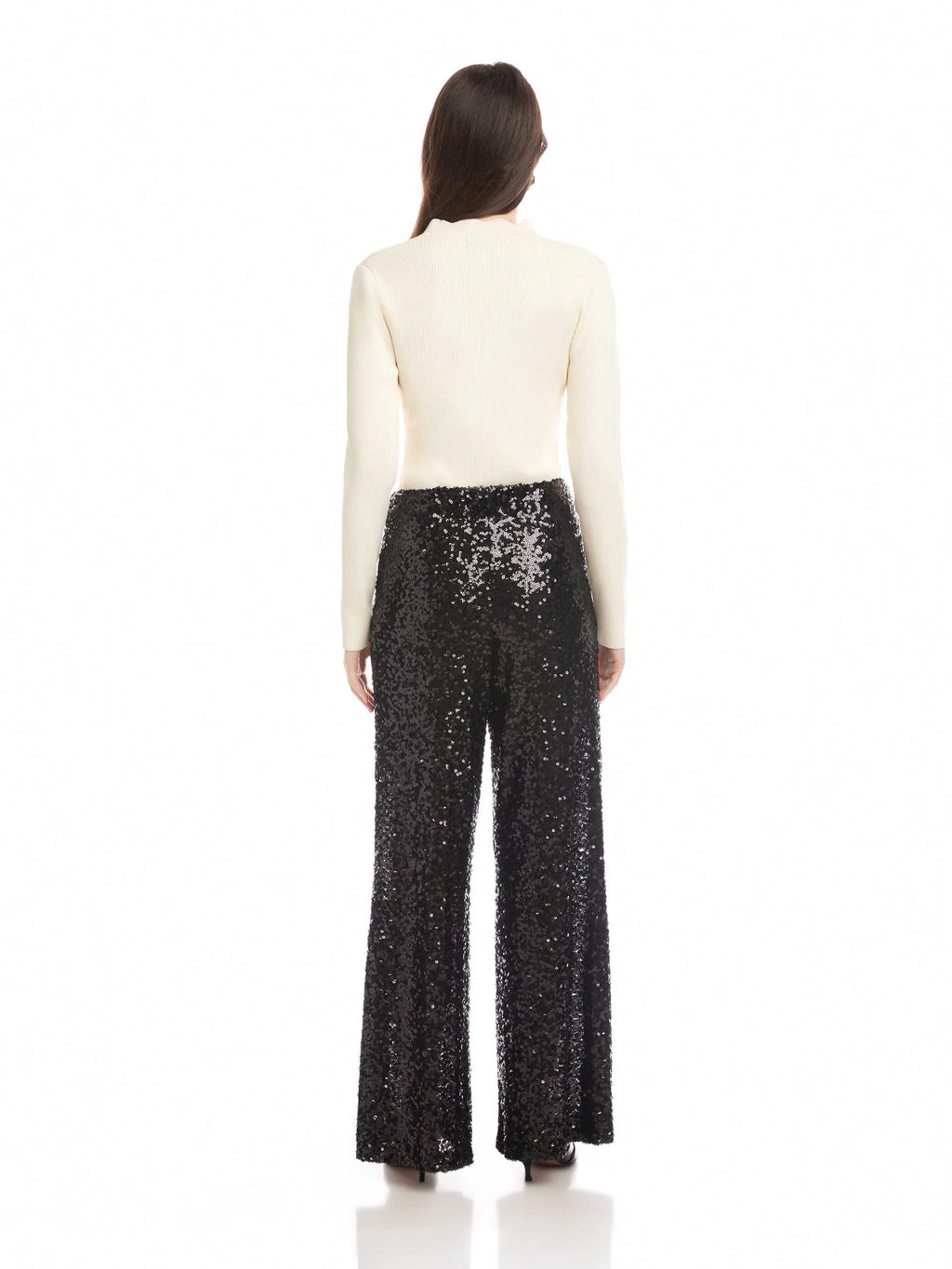 LYNETTE SEQUIN TROUSERS
