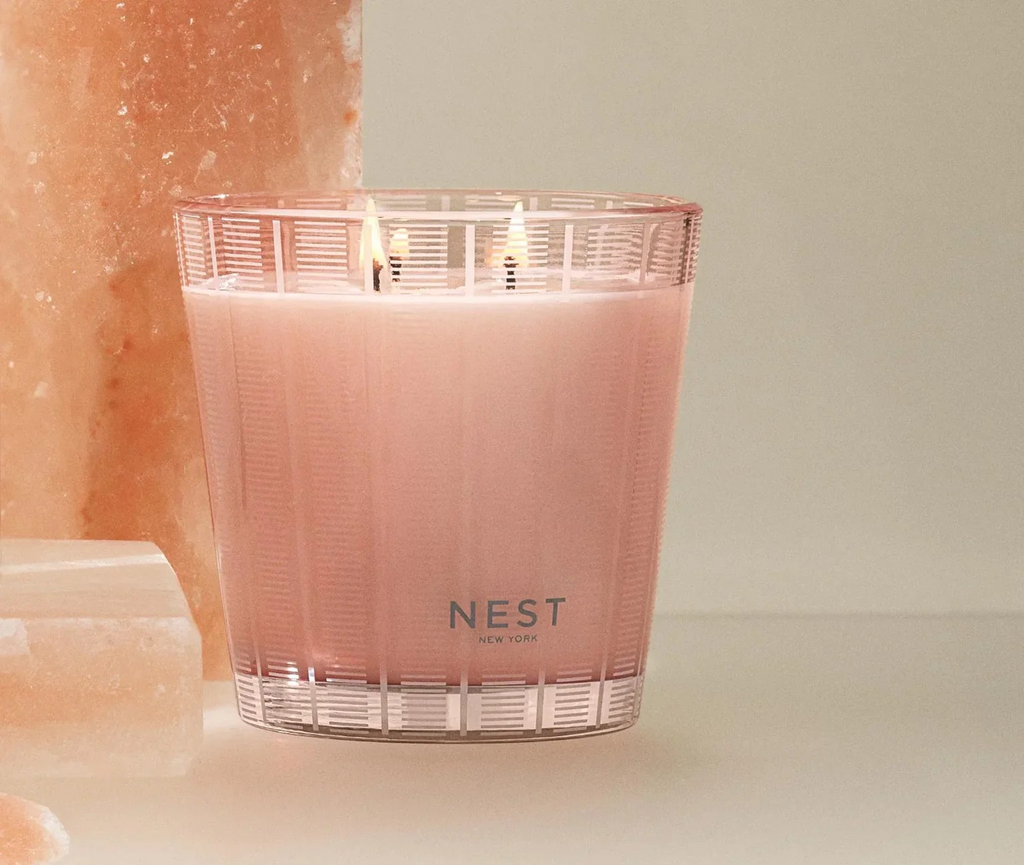 HIMALAYAN SALT & ROSEWATER 3-WICK CANDLE