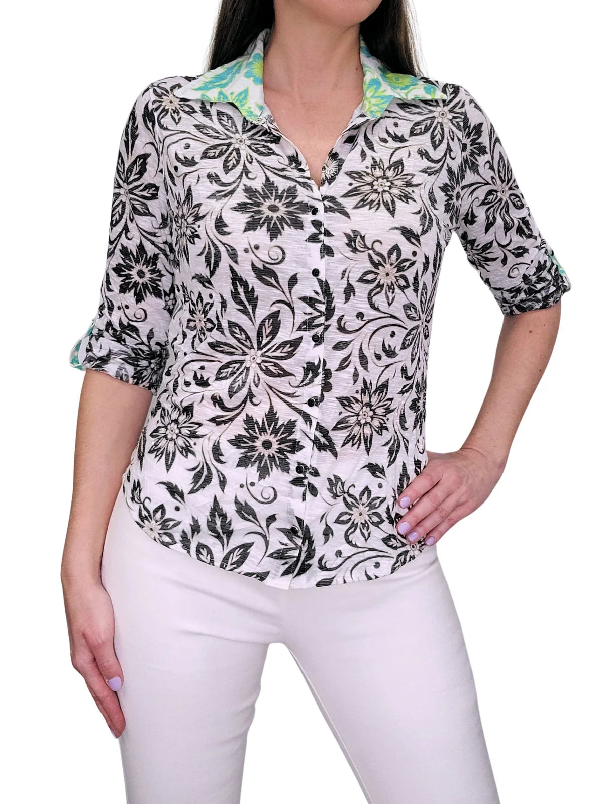 CRUSHED LEAD SHIRT