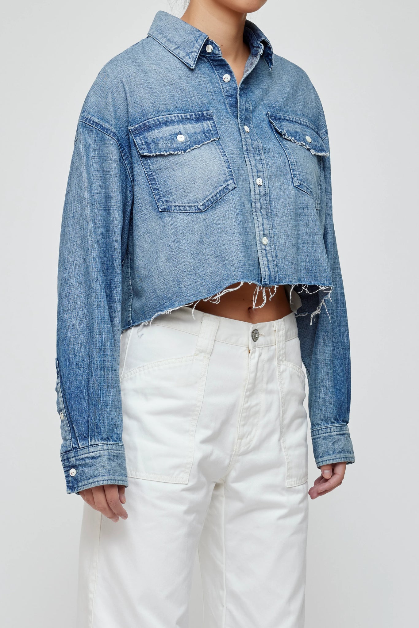 MV MANORHAVEN CROPPED SHIRT