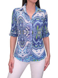 CRUSHED BLUES SHIRT
