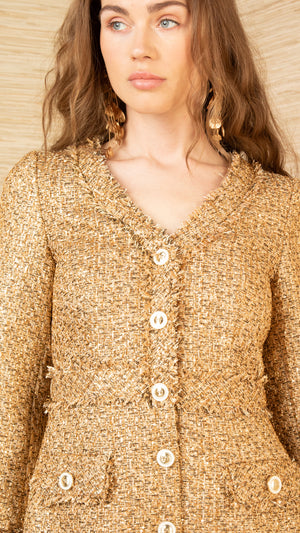 LONG SLEEVE SHORT DRESS