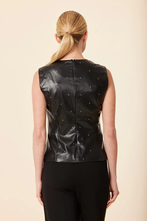 BLACK STUD VL TOP