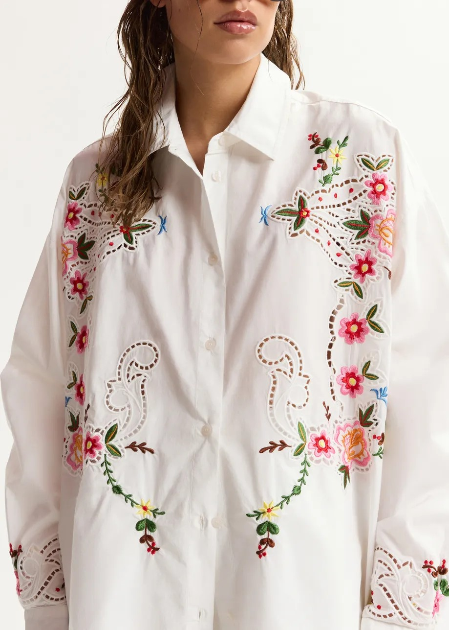 JAYME EMBROIDERED SHIRT
