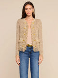 MIREILLE FRINGE CARDIGAN